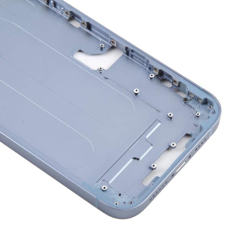 For iPhone 14 Plus Middle Frame Bezel Plate (Blue) - Others by PMc TechLife | Online Shopping South Africa | PMc TechLife | Buy Now Pay Later Mobicred