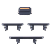 For iPhone 16e Power Button and Volume Control Button (Black)