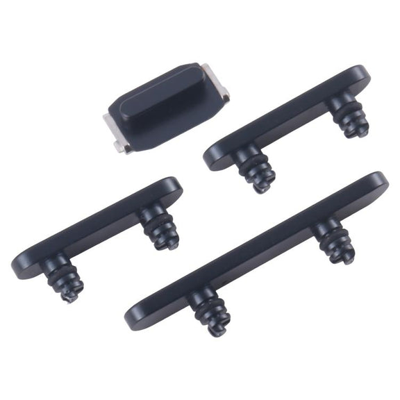 For iPhone 16e Power Button and Volume Control Button (Black)