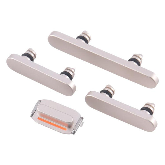 For iPhone 16e Power Button and Volume Control Button (Silver)