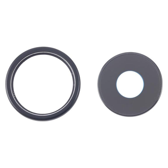 For iPhone 16e Rear Camera Lens Cover (Black)