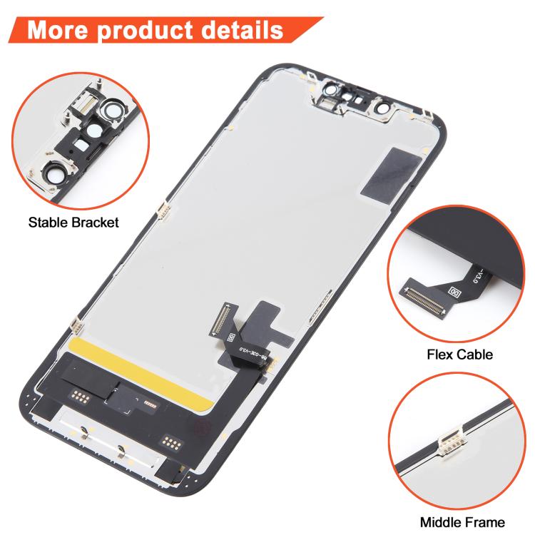 For iPhone 16e DD Soft OLED Screen