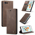 CaseMe-013 Multifunctional Retro Frosted Horizontal Flip Leather Case for iPhone 6 Plus / 6s Plus, with Card Slot & Holder & Wallet(Coffee) - free shipping - PMC Jewellery - Order now!