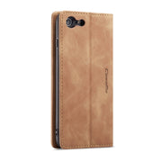 CaseMe-013 Multifunctional Retro Frosted Horizontal Flip Leather Case for iPhone 6 Plus / 6s Plus, with Card Slot & Holder & Wallet(Brown)