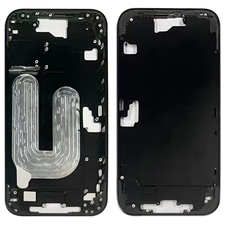For iPhone 16 Middle Frame Bezel Plate (Black) -  by PMC TechLife | Online Shopping South Africa | PMC TechLife | Buy Now Pay Later Mobicred