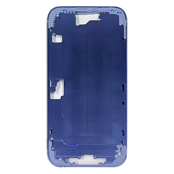 For iPhone 16 Plus Middle Frame Bezel Plate (Blue)