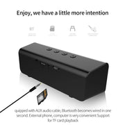 ZEALOT S31 10W 3D HiFi Stereo Wireless Bluetooth Speaker, Support Hands-free / USB / AUX / TF Card(Black)