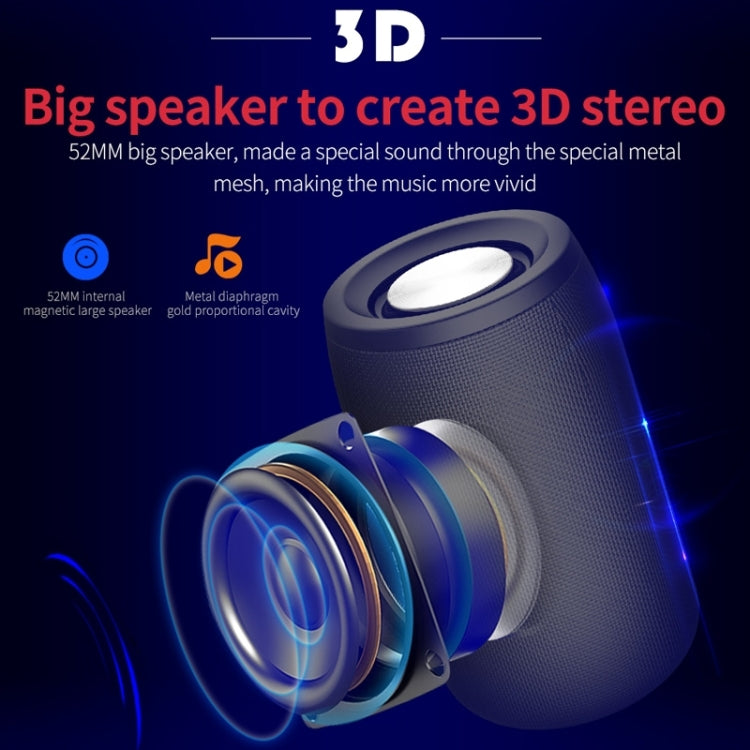 ZEALOT S32 5W HiFi Bass Wireless Bluetooth Speaker, Support Hands-free / USB / AUX (Camouflage)