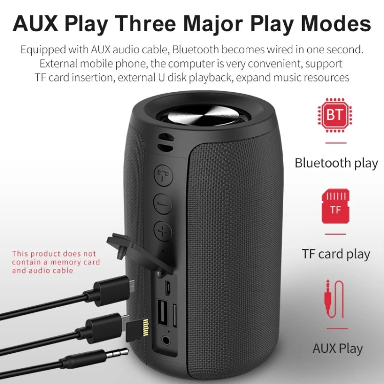 ZEALOT S32 5W HiFi Bass Wireless Bluetooth Speaker, Support Hands-free / USB / AUX (Red) - free shipping - PMC TechLife - Order now!