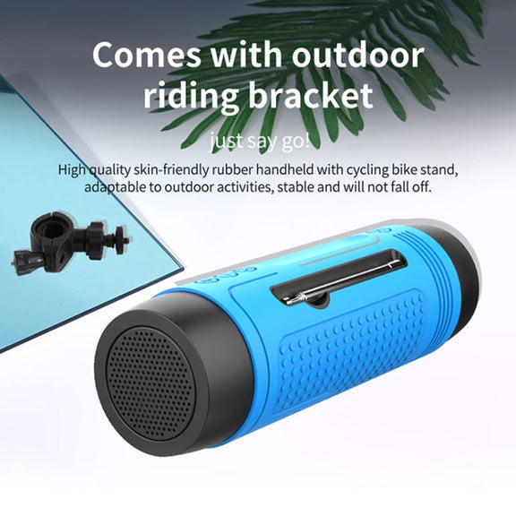 ZEALOT A2 Multifunctional Bass Wireless Bluetooth Speaker, Built-in Microphone, Support Bluetooth Call & AUX & TF Card & LED Lights (Dark Green)