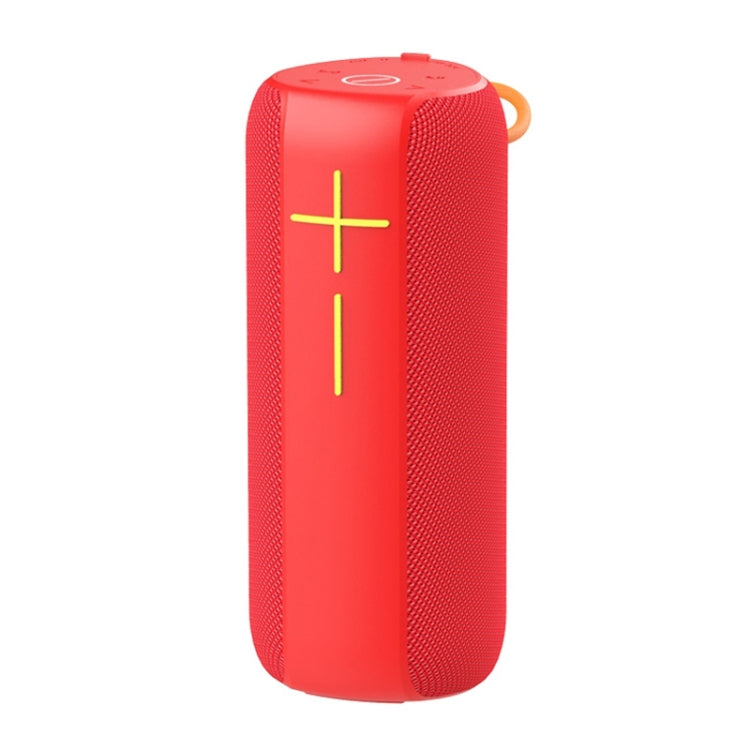 HOPESTAR P14 Pro Portable Outdoor Waterproof Wireless Bluetooth Speaker, Support Hands-free Call & U Disk & TF Card & 3.5mm AUX & FM (Red) - free shipping - PMC Jewellery - Order now!