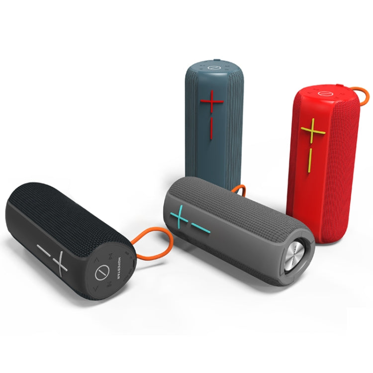 HOPESTAR P14 Pro Portable Outdoor Waterproof Wireless Bluetooth Speaker, Support Hands-free Call & U Disk & TF Card & 3.5mm AUX & FM (Red) - free shipping - PMC Jewellery - Order now!