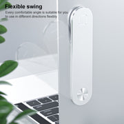 R-JUST SJ05-3 Multi-function Laptop Magnetic Expanded Metal Holder (Silver)