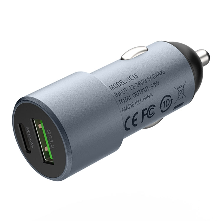 MOMAX UC15 38W PD + QC3.0 Dual Ports Car Charger - free shipping - PMC TechLife - Order now!