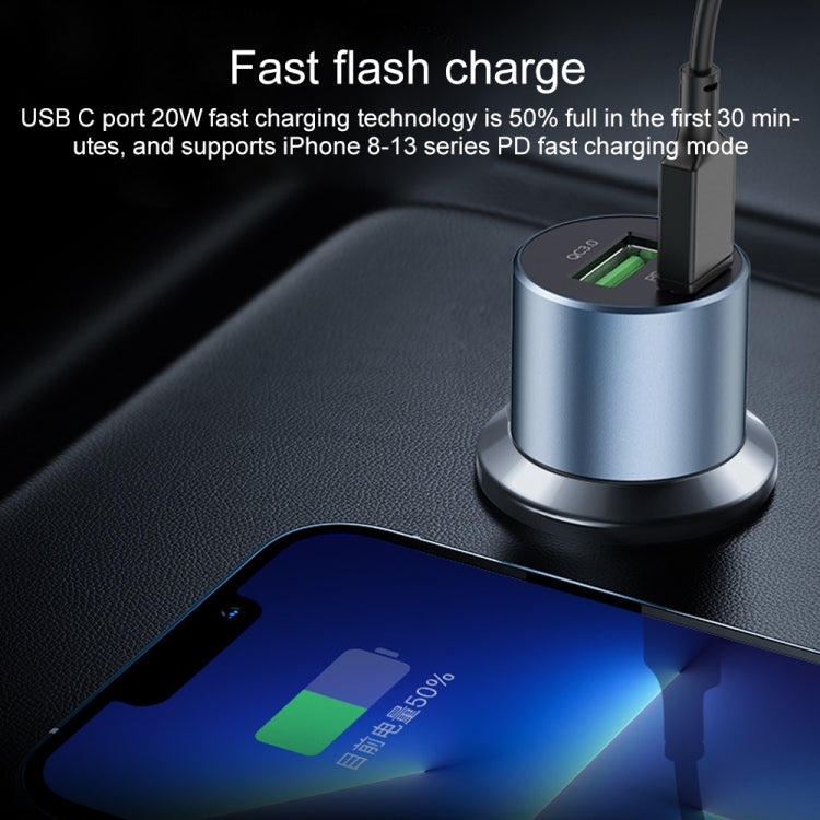 MOMAX UC15 38W PD + QC3.0 Dual Ports Car Charger - free shipping - PMC TechLife - Order now!