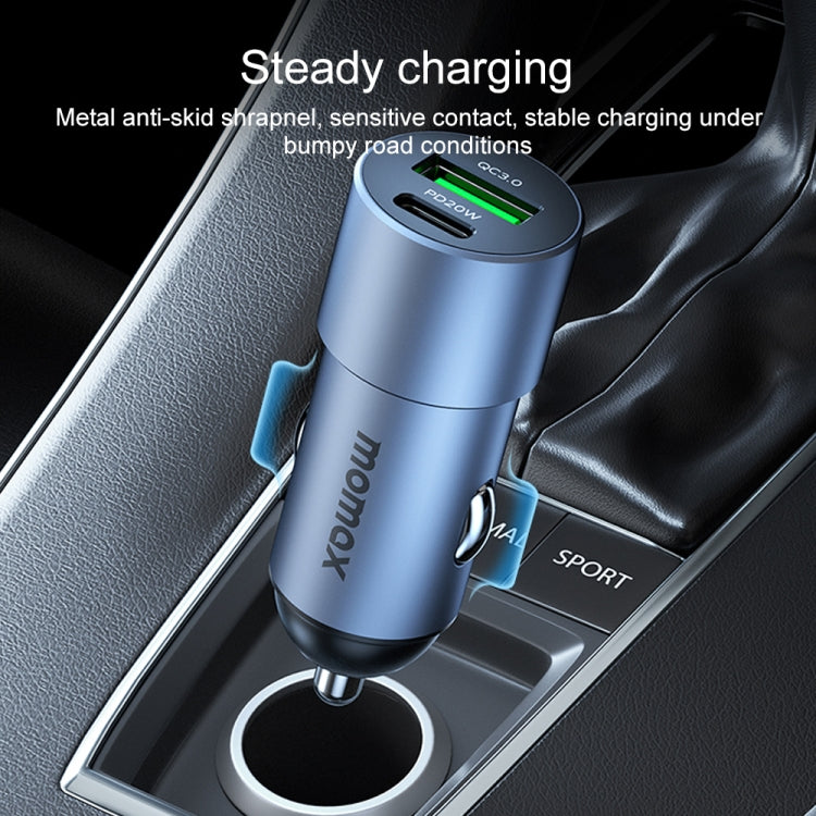 MOMAX UC15 38W PD + QC3.0 Dual Ports Car Charger - free shipping - PMC TechLife - Order now!