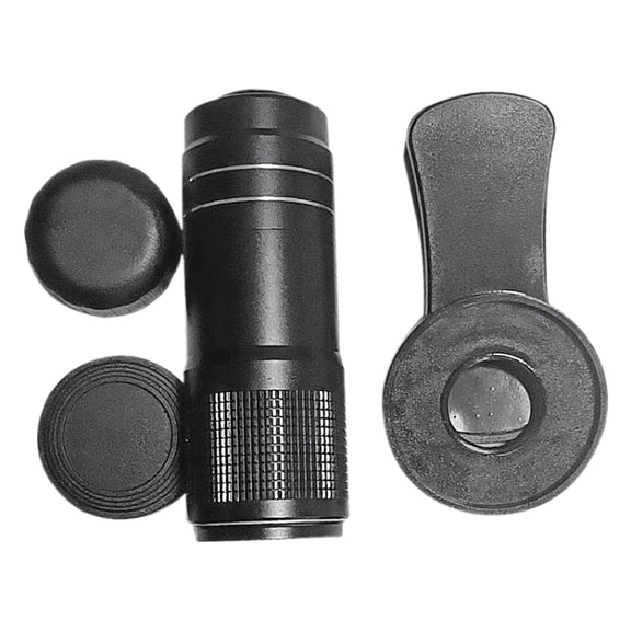 HAUTIK HK-005 Universal 12X 20mm F1.8 Telephoto Lens with Clip, For iPhone, Galaxy, Sony, Lenovo, HTC, Huawei, Google, LG, Xiaomi, other Smartphones and Ultra-thin Digital Camera