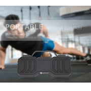 NewRixing NR-2029 Portable Wireless Bluetooth Stereo Speaker Support TWS Function Speaker(Red)