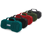 NewRixing NR-4500 Portable Wireless Bluetooth Stereo Speaker Support TWS / FM Function Speaker (Black)