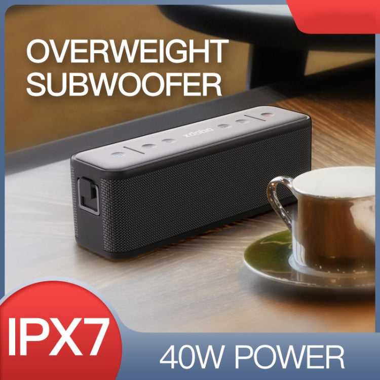 XDOBO Gentleman 1992 IPX7 Waterproof Portable TWS Wireless Bluetooth Speaker - free shipping - PMC Jewellery - Order now!
