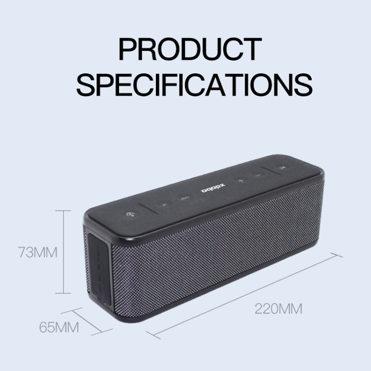XDOBO Gentleman 1992 IPX7 Waterproof Portable TWS Wireless Bluetooth Speaker - free shipping - PMC Jewellery - Order now!