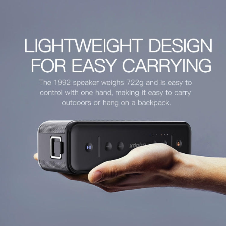 XDOBO Gentleman 1992 IPX7 Waterproof Portable TWS Wireless Bluetooth Speaker - free shipping - PMC Jewellery - Order now!