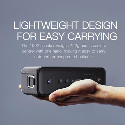 XDOBO Gentleman 1992 IPX7 Waterproof Portable TWS Wireless Bluetooth Speaker - free shipping - PMC Jewellery - Order now!