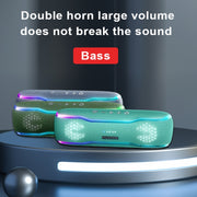 XDOBO BMTL BOSS IPX7 Water-resistant Portable Wireless Bluetooth Speaker with RGB Colorful Light & TWS