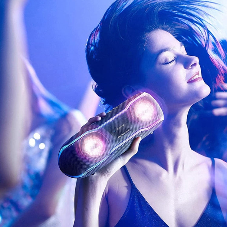 XDOBO BMTL BOSS IPX7 Water-resistant Portable Wireless Bluetooth Speaker with RGB Colorful Light & TWS