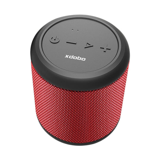 XDOBO Draco Mini IPX6 Waterproof Portable TWS Wireless Bluetooth Speaker Subwoofer (Red) - free shipping - PMC Jewellery - Order now!
