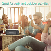 XDOBO Wake 1983 IPX7 Water-resistant Portable Outdoor Wireless Bluetooth Speaker (Pink)