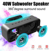 XDOBO Wake 1983 IPX7 Water-resistant Portable Outdoor Wireless Bluetooth Speaker (Pink)