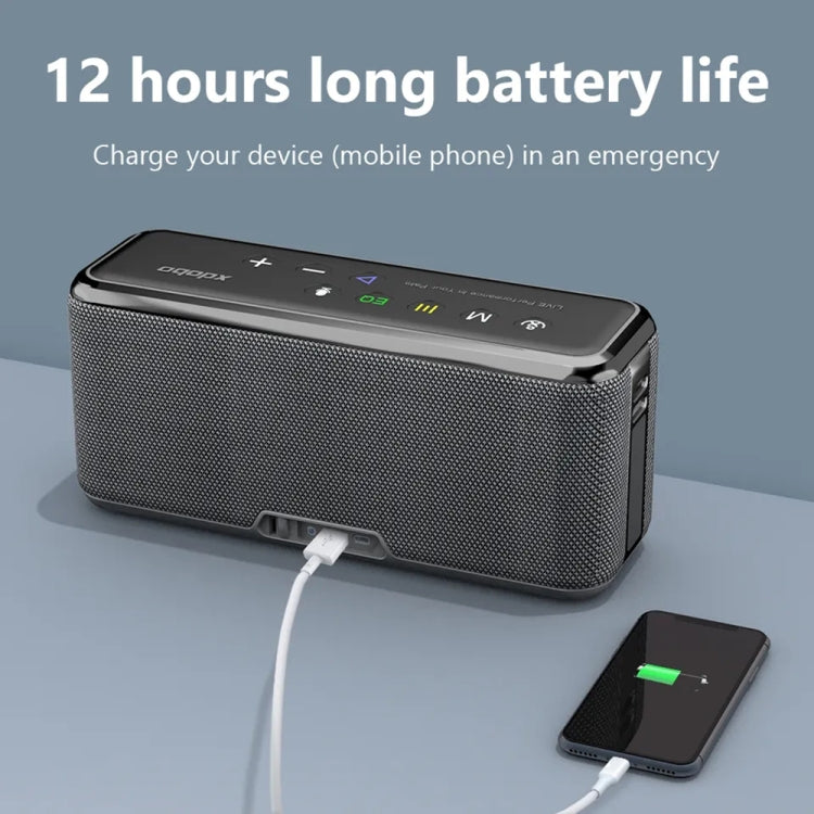 XDOBO X8 Max 100W Wireless Bluetooth Speaker Outdoor Subwoofer Support TWS & TF Card & U Disk - free shipping - PMC Jewellery - Order now!