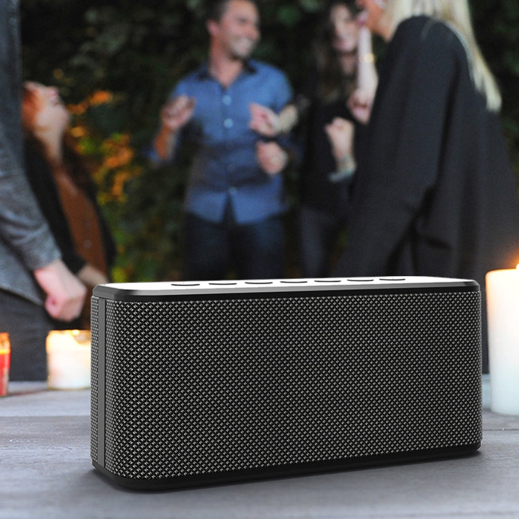XDOBO X8 Plus 80W Wireless Bluetooth Speaker Outdoor Subwoofer Support TWS & TF Card & U Disk (Black)