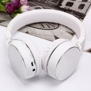 SH-16 Headband Folding Stereo Wireless Bluetooth Headphone Headset, Support 3.5mm Audio & Hands-free Call & TF Card &FM, for iPhone, iPad, iPod, Samsung, HTC, Sony, Huawei, Xiaomi and other Audio Devices(Silver)