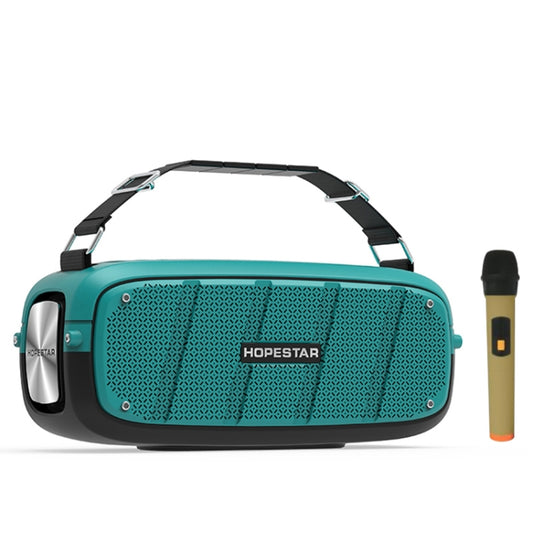 HOPESTAR A20 Pro TWS Portable Outdoor Waterproof Subwoofer Bluetooth Speaker with Microphone, Support Power Bank & Hands-free Call & U Disk & TF Card & 3.5mm AUX (Blue) - free shipping - PMC Jewellery - Order now!