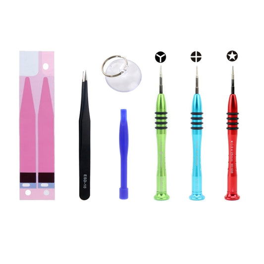 JIAFA JF-8163 7 in 1 Battery Repair Tool Set for iPhone 7 - free shipping - PMC Jewellery - Order now!