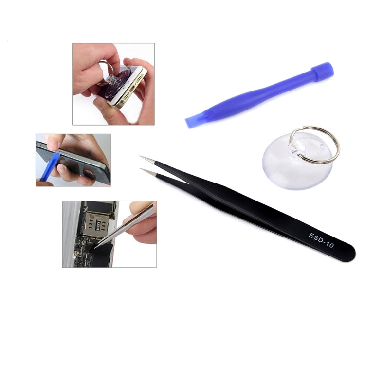 JIAFA JF-8163 7 in 1 Battery Repair Tool Set for iPhone 7 - free shipping - PMC Jewellery - Order now!