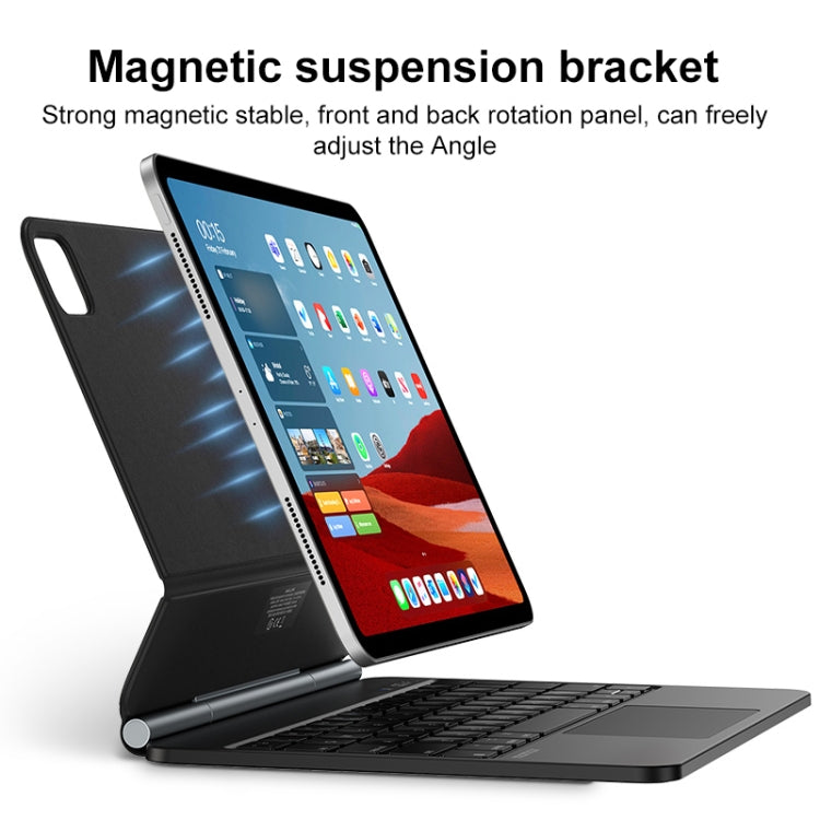 MOMAX KB3M MAG LINK Wireless Suspended Magnetic Keyboard Leather Case For iPad Pro 11 2022 / 2021 / 2020 / 2018 / Air 2022 / 2020 10.9 (Black) - free shipping - PMC TechLife - Order now!