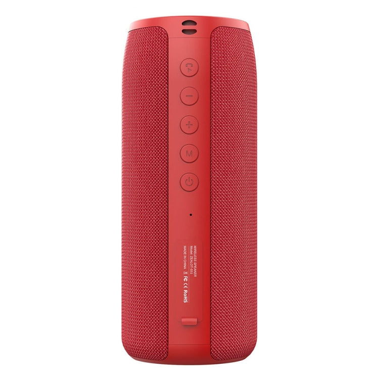 ZEALOT S51 Portable Stereo Bluetooth Speaker with Built-in Mic, Support Hands-Free Call & TF Card & AUX(Red) - free shipping - PMC Jewellery - Order now!