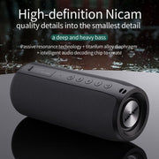 ZEALOT S51 Portable Stereo Bluetooth Speaker with Built-in Mic, Support Hands-Free Call & TF Card & AUX (Camouflage)