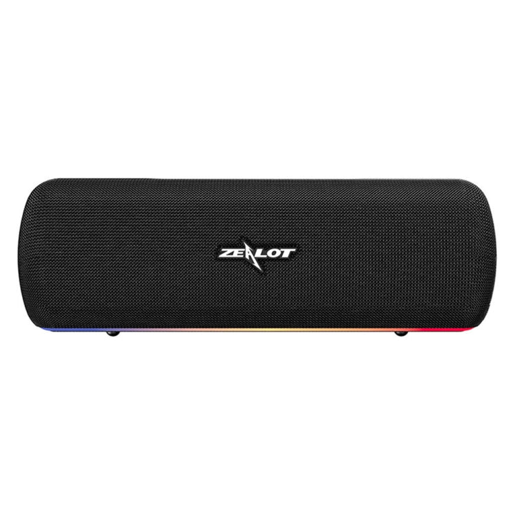 ZEALOT S55 Portable Stereo Bluetooth Speaker with Built-in Mic, Support Hands-Free Call & TF Card & AUX (Black)