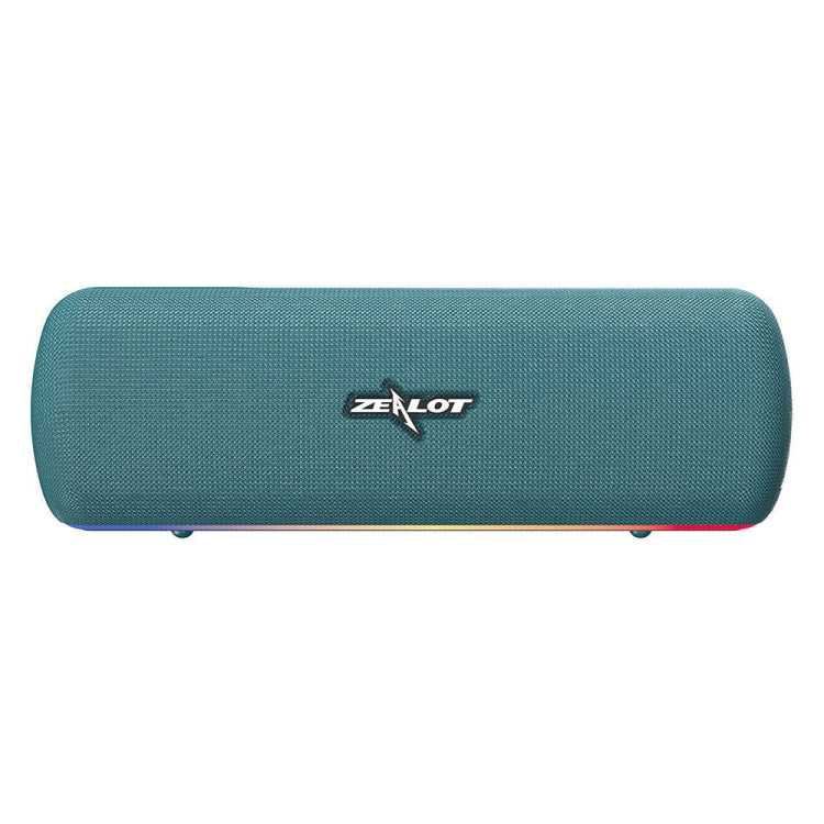 ZEALOT S55 Portable Stereo Bluetooth Speaker with Built-in Mic, Support Hands-Free Call & TF Card & AUX (Lake Blue)