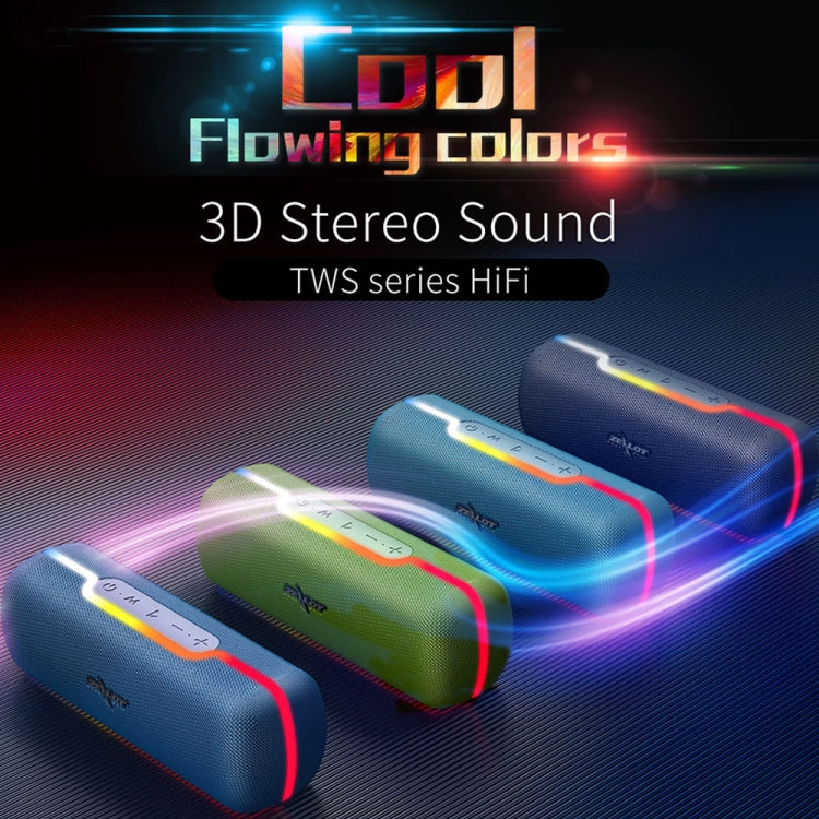 ZEALOT S55 Portable Stereo Bluetooth Speaker with Built-in Mic, Support Hands-Free Call & TF Card & AUX (Black)