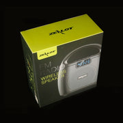 ZEALOT S42 Portable FM Radio Wireless Bluetooth Speaker with Built-in Mic, Support Hands-Free Call & TF Card & AUX (Black)