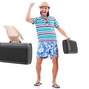 OneDer D1 60W Portable HiFi Bass Wireless Bluetooth Speaker, Support Hands-free / USB / AUX / TF (Grey)