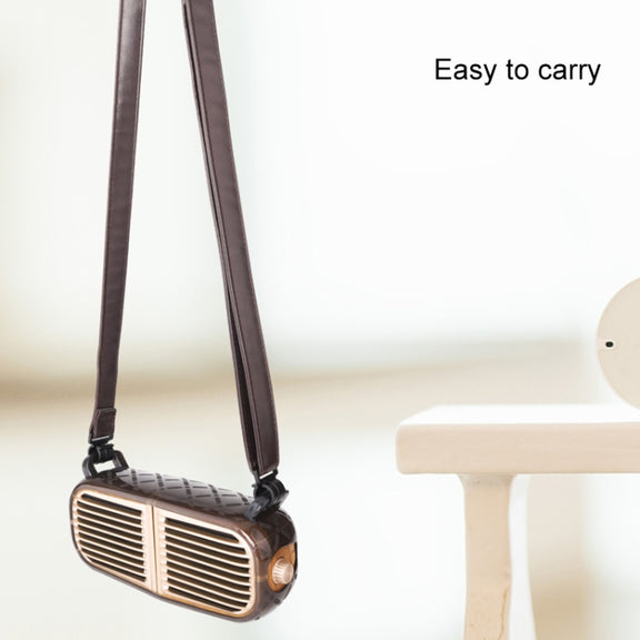 Oneder V8 Magnetic Suction Pair Stereo Sound Box Wireless Bluetooth Speaker with Strap, Support Hands-free & TF Card & AUX & USB Drive(Bronze)