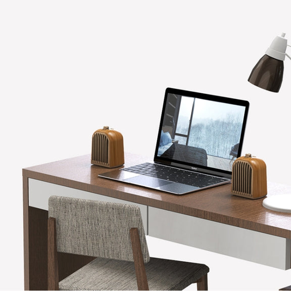 Oneder V8 Magnetic Suction Pair Stereo Sound Box Wireless Bluetooth Speaker with Strap, Support Hands-free & TF Card & AUX & USB Drive(Bronze)
