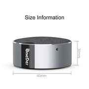 Oneder V12 Mini Wireless Bluetooth Speaker with Lanyard, Support Hands-free(Gold)