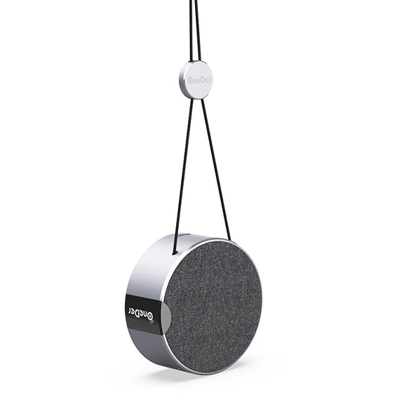 Oneder V12 Mini Wireless Bluetooth Speaker with Lanyard, Support Hands-free(Gold)